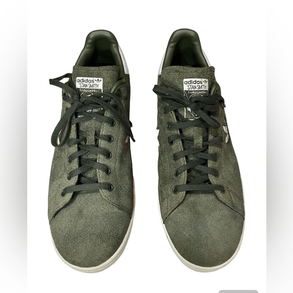 Adidas Stan Smith Endorsed, green and white, size 10 Excellent condition